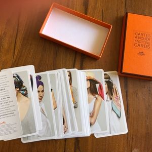 Hermes Knotting Cards from 2008